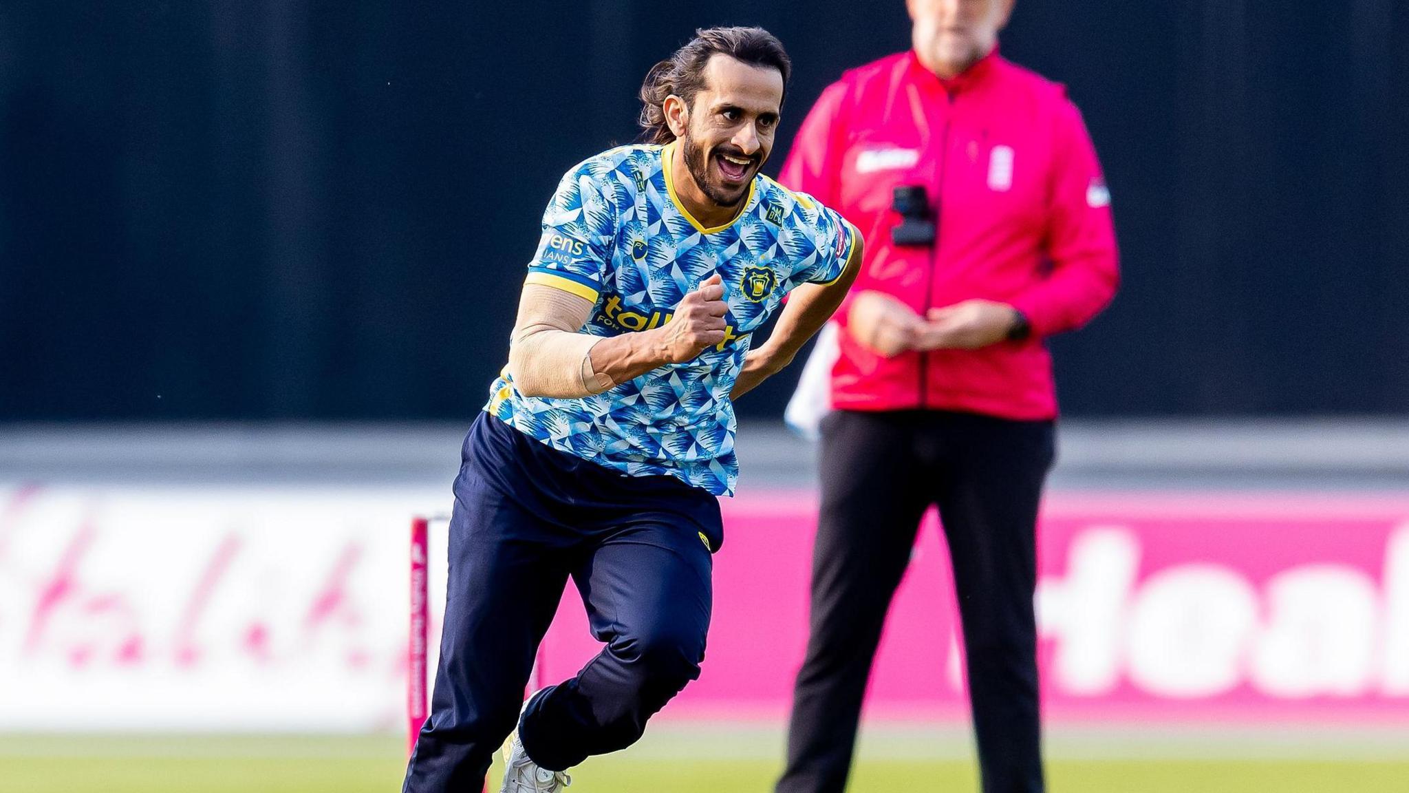 Hassan Ali continues to impress in Vitality Blast 2025